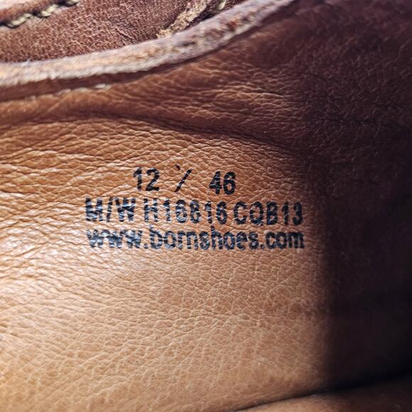 Born Fisherman Sandals Shoes Mens Size 12 US 46 EU Brown Leather Adjustable - Picture 7 of 7